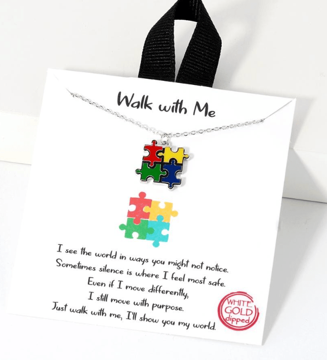 Puzzle Piece Pendant - Various Styles - Cami's Little Shop