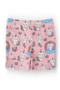 Rainbow Purr-fection Twirl Shorts - Cami's Little Shop