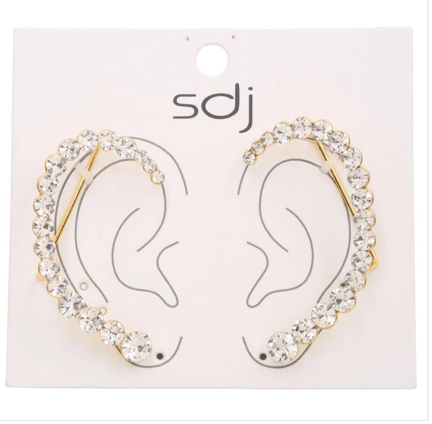 Rhinestone Ear Cuff - Cami's Little Shop
