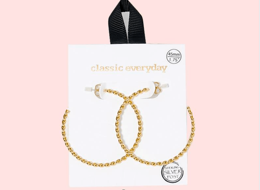 Rope Hoop Earrings - Cami's Little Shop