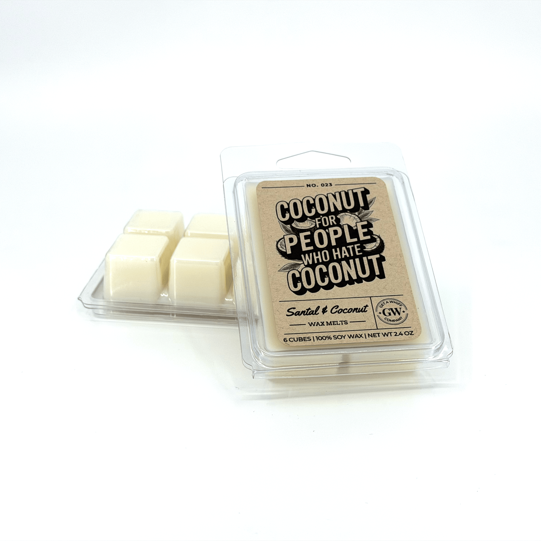 Santal & Coconut Wax Melts (Coconut for People Who Hate Coconut) - Cami's Little Shop