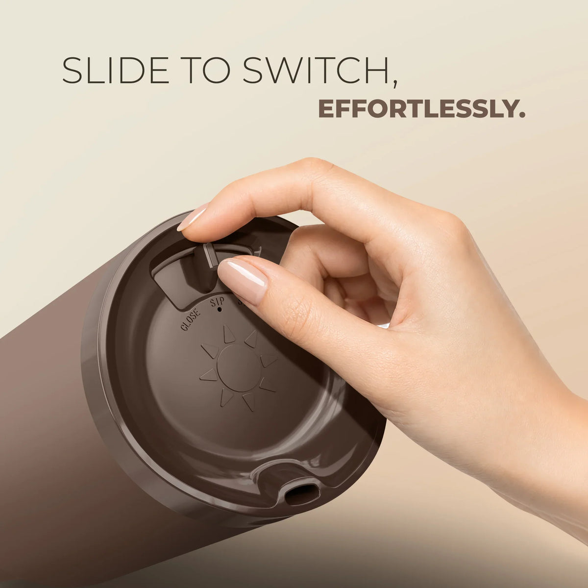TO-GO BUDDY™ UNIVERSAL CUP INSULATOR (NEW LID)