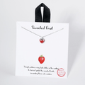 Strawberry Necklace - Cami's Little Shop