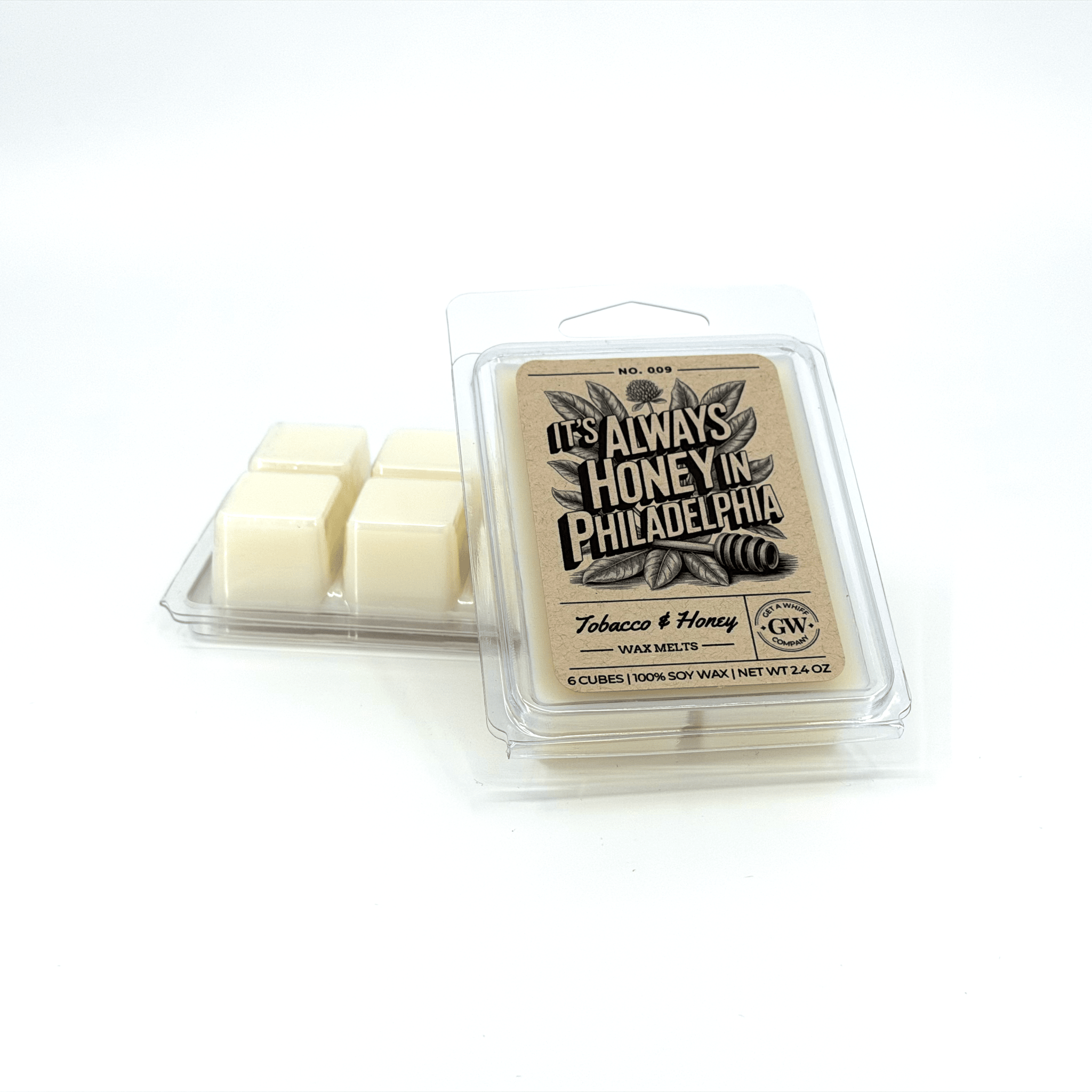 Tobacco & Honey Wax Melts (It's Always Honey in Philadelphia) - Cami's Little Shop