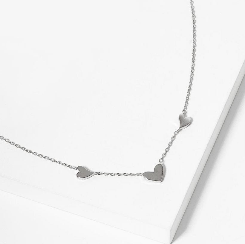 Triple Heart Necklace -Select Options - Cami's Little Shop
