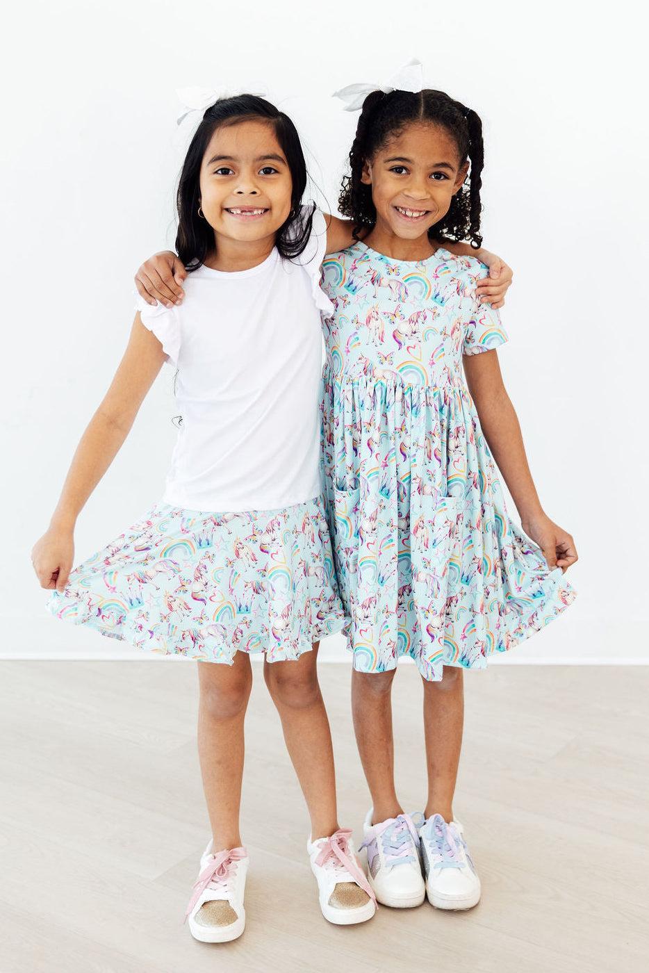 Unicorn Queen Ruffle Twirl Skort - Cami's Little Shop