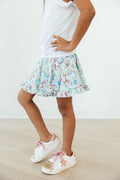 Unicorn Queen Ruffle Twirl Skort - Cami's Little Shop